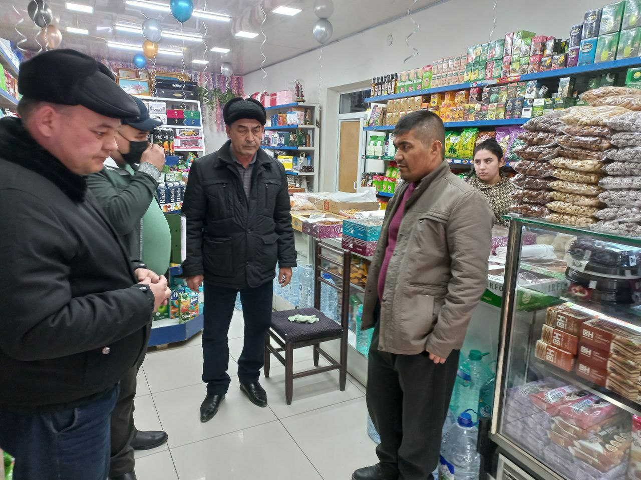 Озиқ овкат дўконларда ўрганув