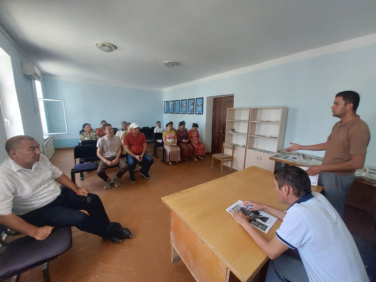 Gurlan tumani Sanitariya epidemiologik osoyishtalik va jamoat salomatligi bo'limida 25-avgust  kuni " manfatlar to'qnashuvi holatlarining oldini olish " mavzusida yig'ilish o'tkazildi.