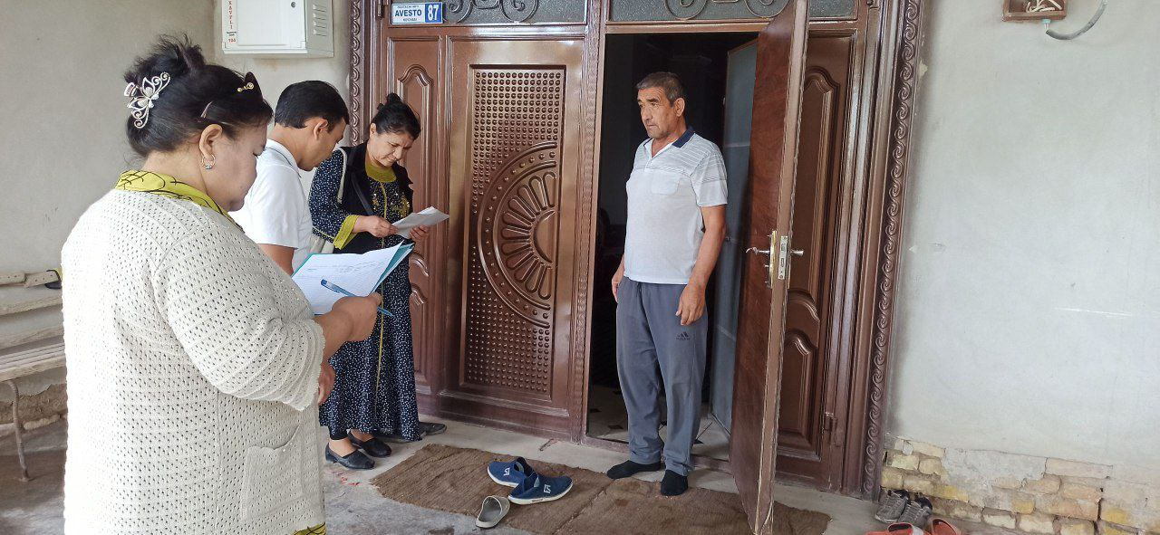 МАХАЛЛАДА ЮКУМЛИ КАСАЛЛИКЛАРНИНГ ОЛДИНИ ОЛИШ БУЙИЧА ПРОФИЛАКТИК ТАДБИРЛАР!