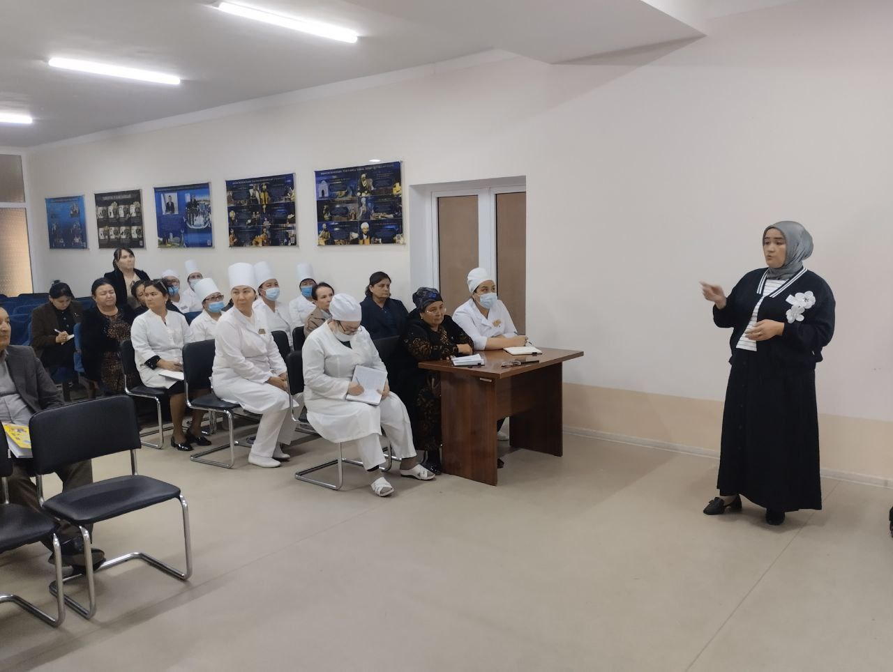 ВИРУСЛИ ИНФЕКЦИЯЛАРНИНГ ОЛДИНИ ОЛИШ ПРОФИЛАКТИКАСИ БУЙИЧА УКУВ СЕМИНАРИ ЮЗАСИДАН: